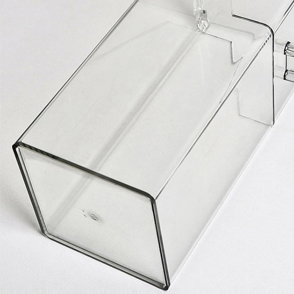 Organizador Transparente para Brochas con Tapa Antipolvo