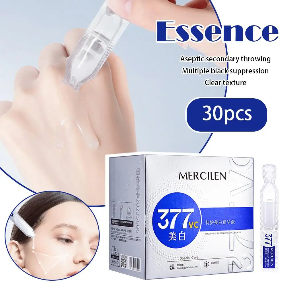 Sérum Facial Iluminador 377 VC - 30 Ampollas Hidratantes Unifica Tono