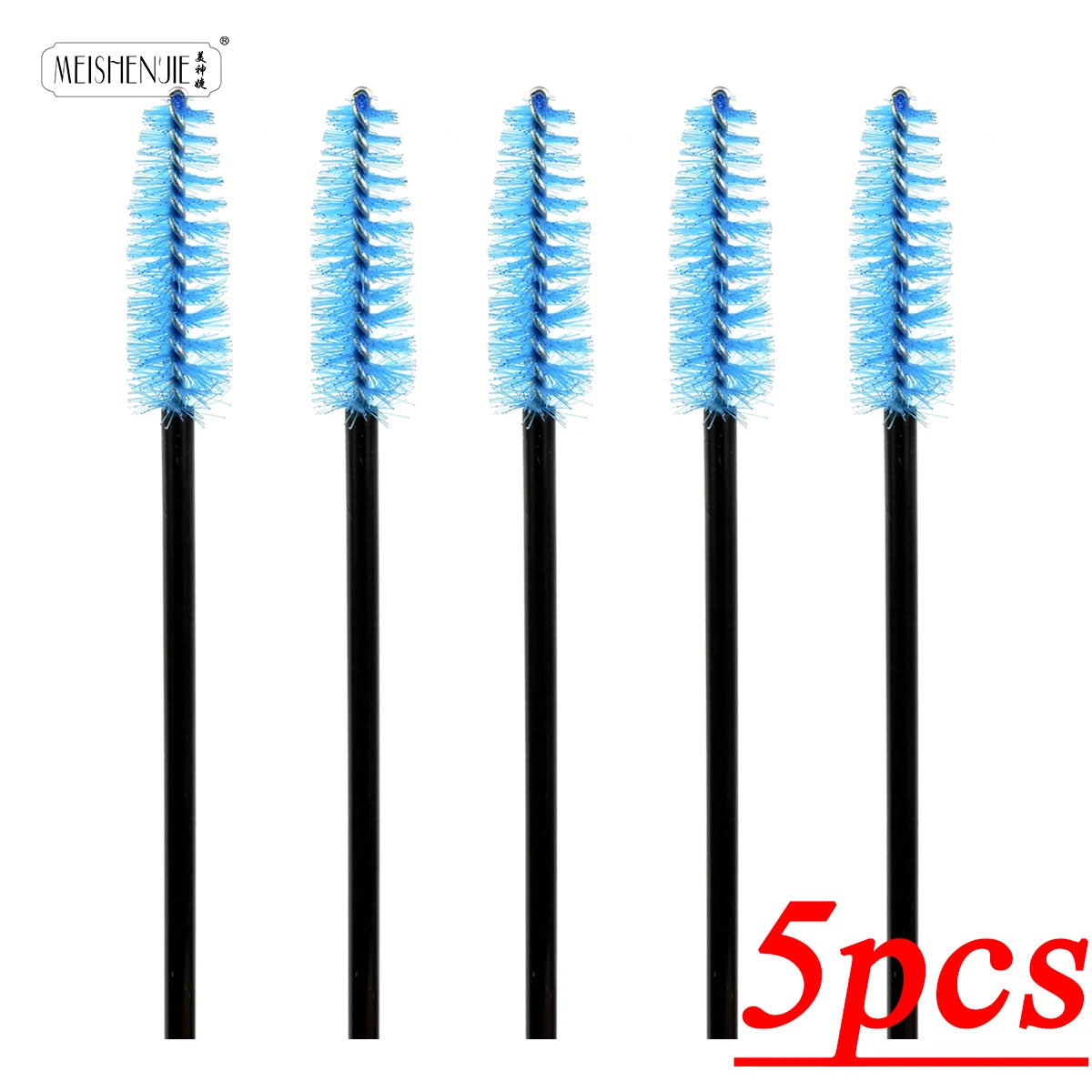 Cepillos Desechables para Pestañas y Cejas - 50 Piezas Aplicador Máscara y Extensiones